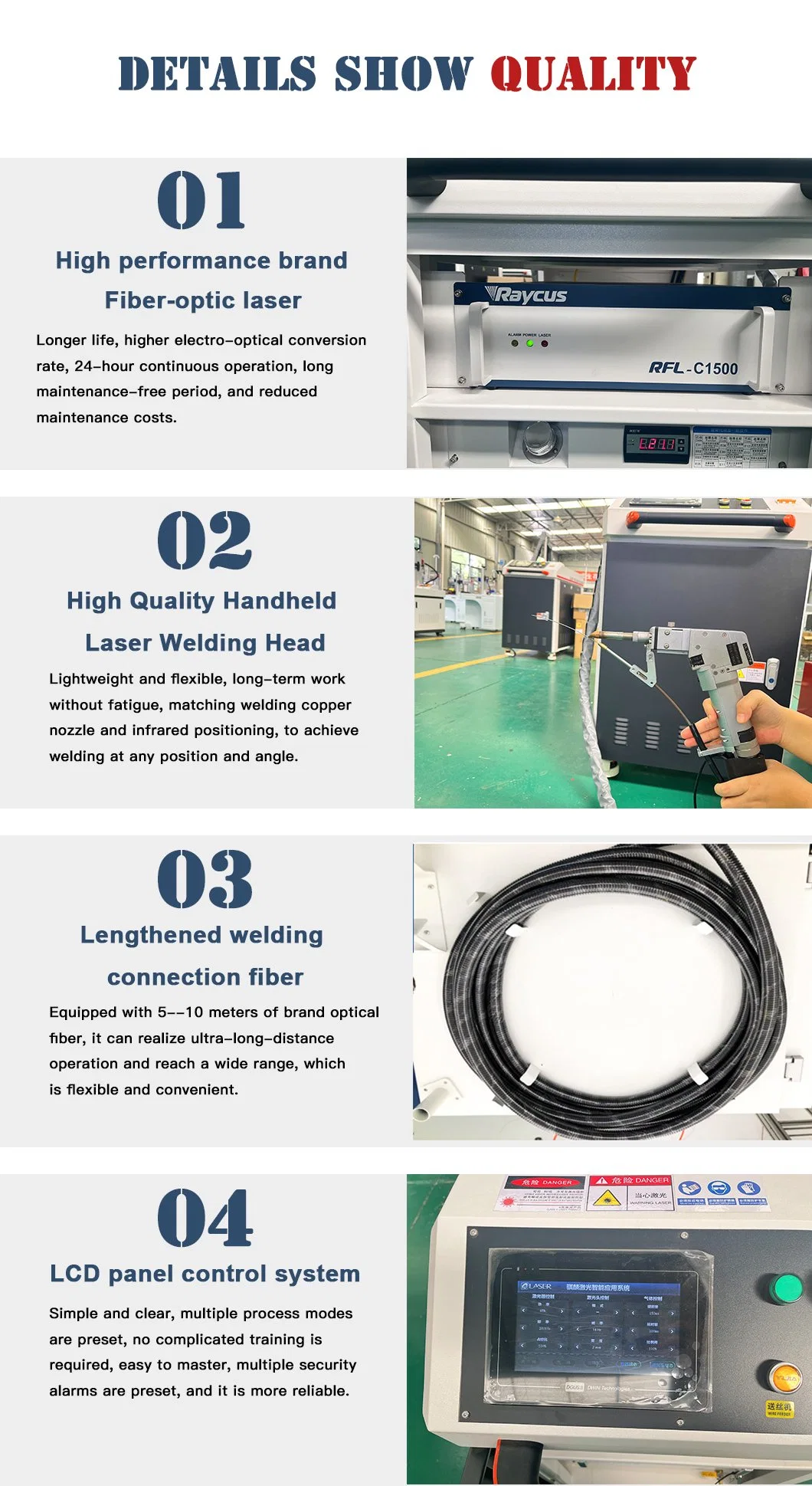 1000W 1500W 2000W Handle Laser Welding Laser Welding Machine for Metal Portable Laser Welding Machine Laser Welding Machine Price Handheld Laser Welding Machine